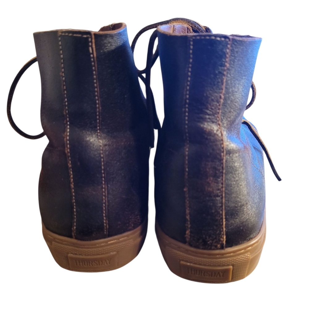 Thursday Boot Co. Premier High Top mens leather sneakers- 10. N47 - Picture 3 of 10